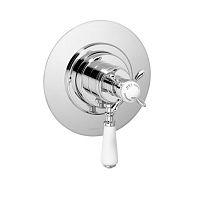 Shower mixer tap V461-T-CPbuilt-inthermostaticchromed metal