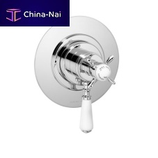 Shower mixer tap V461-T-CPbuilt-inthermostaticchromed metal