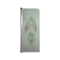 Swing bath screen ARCADIA: FLORALframeless