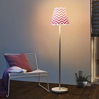 Floor-standing lamp SWAPsteelfabriccontemporary
