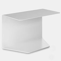 Contemporary side table COSYaluminumaluminum baserectangular