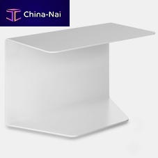 Contemporary side table COSYaluminumaluminum baserectangular
