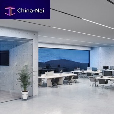 Surface mounted lighting profile SLOTLIGHT INFINITY SLIMbuilt-inhangingceiling