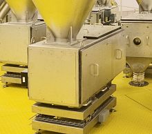 Weight dosing dispenser MULTIDOS Lfor solidsbeltfor the food industry