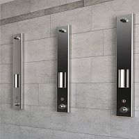 Thermostatic shower column CONGENIAL SERIESelectroniccommercial