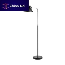 Floor-standing lamp KAISER IDELL 6580-Fbrasssteelpolished brass