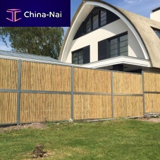 Fence with panels BAMBOOWALL gardensteelcontemporary