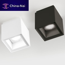 Ceiling-mounted spotlight ALEA 5561LEDsquarealuminum
