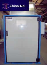 Chamber oven dryinghot air