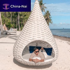 Round garden bed NESTRESThangingdoublecontemporary