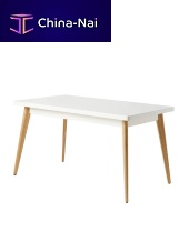 Design table 55steelstainless steeloak base