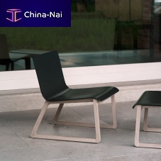 Contemporary armchair INT oakbeechwood veneer
