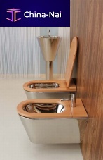 Wall-hung bidet MARYstainless steel