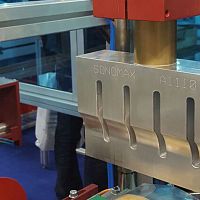 Food production machine textileultrasonic
