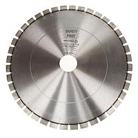 Diamond-coated cutting disc for granitesegmented