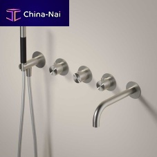 Bathtub mixer tap AR7072built-inthermostaticsteel