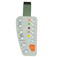 Membrane switch control panel