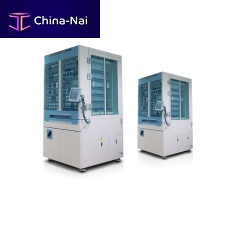 Floor-standing packaging system Vindur® Turnkeyfor medicineblisterfor clean rooms