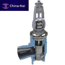 Piston valve for controlfor steamwelded
