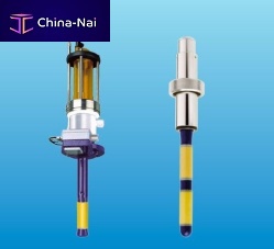In-line pH meter process