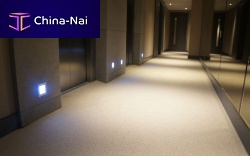 Recessed wall light fixture AT44LEDsquareIP44
