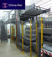 High level infeed palletizer Antaresfor loadspackagecarton