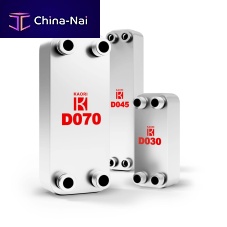 Double-wall plate heat exchanger D Seriesbrazed plateliquid/liquidgas/liquid