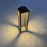 Contemporary lantern LAS 900 TRAMEsteelpainted steelin lacquered stainless steel
