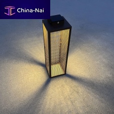 Contemporary lantern LAS 900 TRAMEsteelpainted steelin lacquered stainless steel