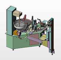 Automatic filling and capping machine CAPPADOCEpotwith mixerwith feed hopper