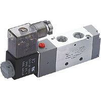 Spool pneumatic directional control valve 4ES-10 serieselectrically-operated5/2-way