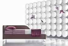 Contemporary sofa ANTARESfabricmulti-color3-seater