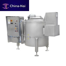 Centrifuge for the food industry processverticaltop-loading