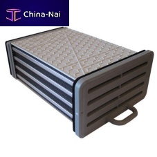 Air-cooled condenser aluminized