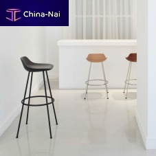 Contemporary bar stool HIROSHIMAoakbeechwalnut