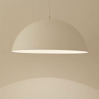 Hanging light fixture �sphere smallLEDroundhalf moon