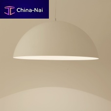 Hanging light fixture �sphere smallLEDroundhalf moon
