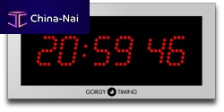 Airport clock LEDI® 5.Sdigitalquartz