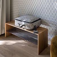 Contemporary bench Voyage-Voyage 1.0oaksolid woodbeech