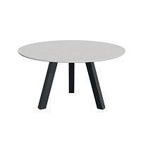 Contemporary table Round Up 30002concretepainted steel baseround