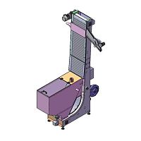 Column type bucket elevator hoppercap