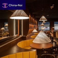 Pendant lamp RUMBOrecycled sailscontemporarycorded