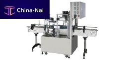Linear capping machine AAM-130semi-automaticfor aerosol sprays