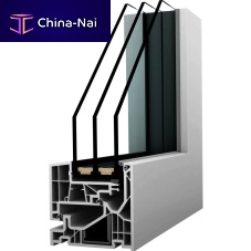 Aluminum window KF 520PVCslidingfixed
