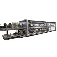 Horizontal tray packer Innopack Kisters TP Basicfully-automaticfor bottlesfor food