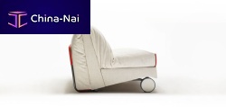 Sofa bed BK 128contemporaryleatherbeige