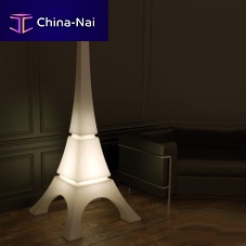 Contemporary light column EIFFEL TOWERpolymerfluorescentindoor