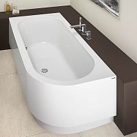 Corner bathtub HAPPY D.: 6484free-standingacrylicwhite