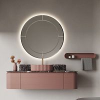 Wall-hung washbasin cabinet 01marblecontemporary2-door