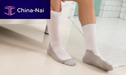 Cotton yarn diabetic socks 550
